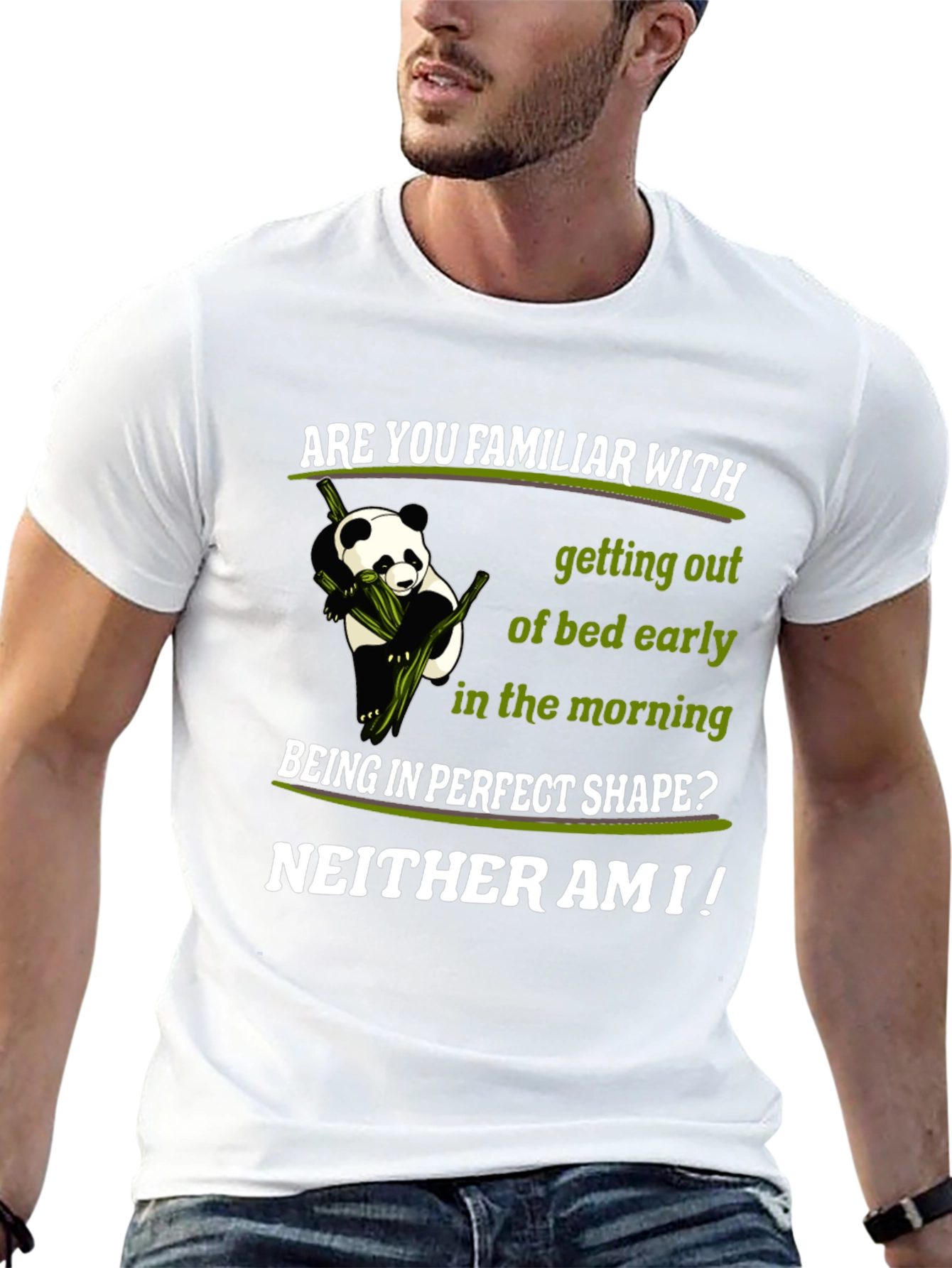 Funny Panda T-Shirt: Are You Familiar?