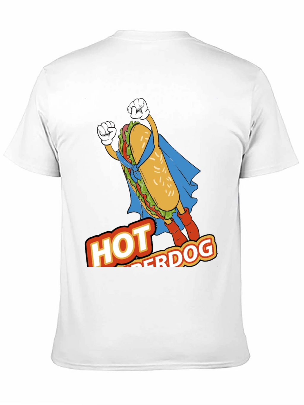 Hot Superdog T-Shirt - Funny Superhero Graphic Tee