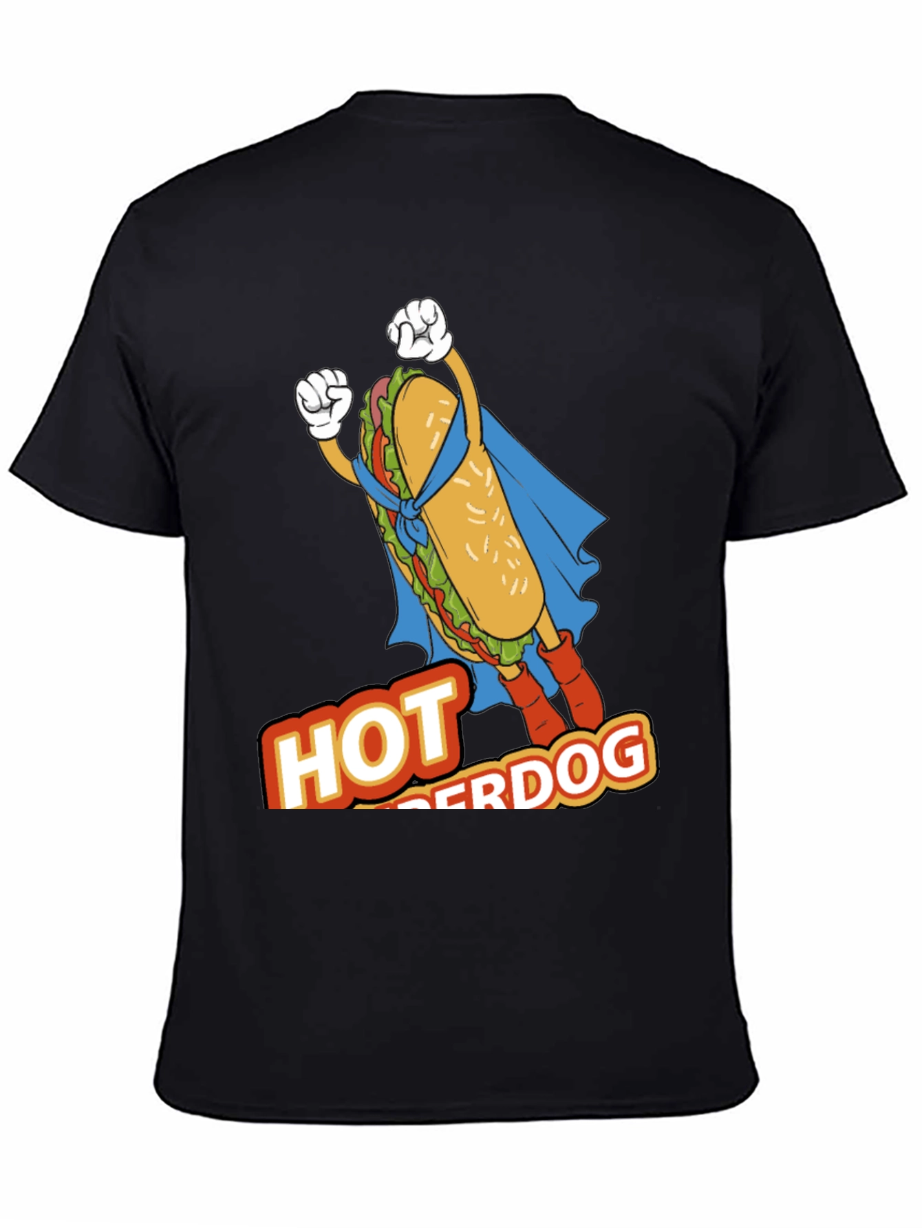 Hot Superdog T-Shirt - Funny Superhero Graphic Tee