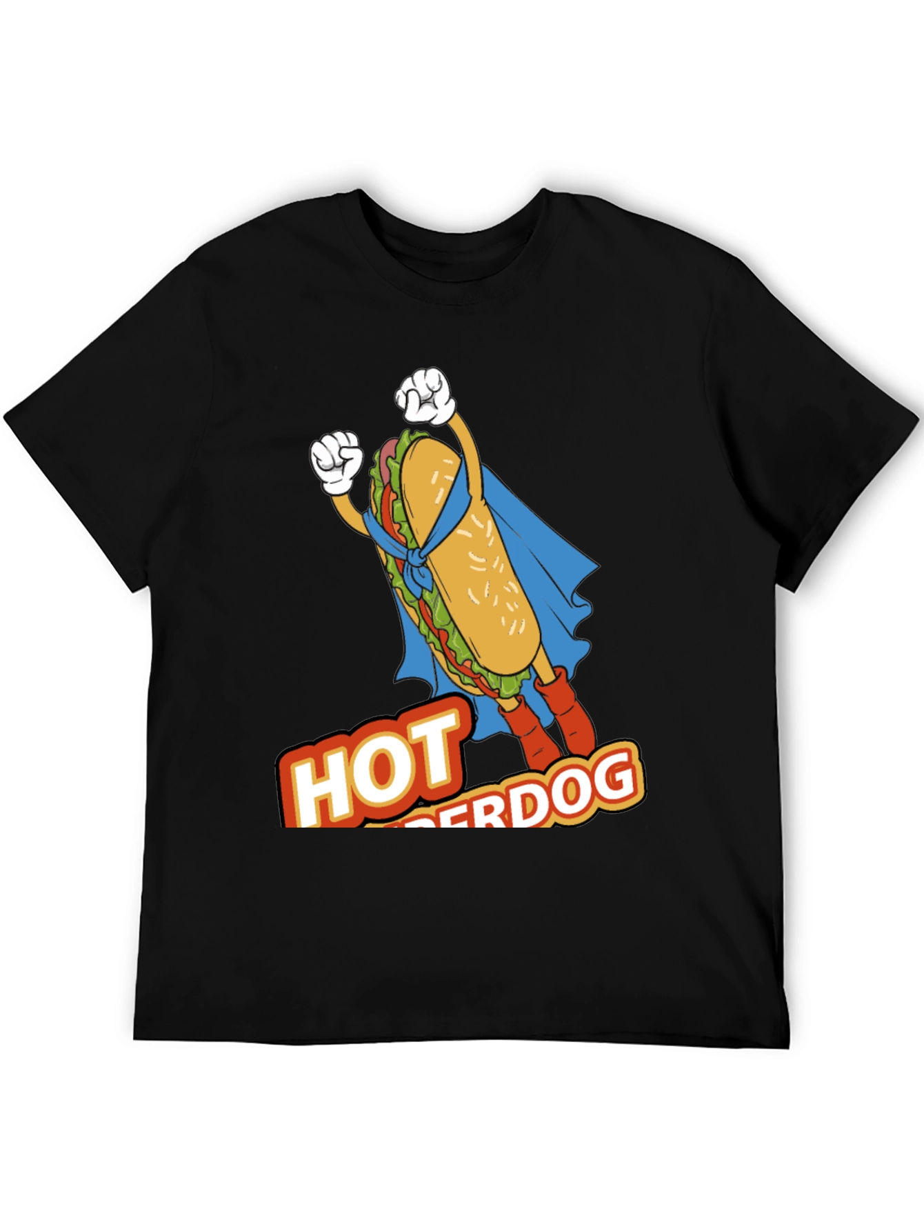 Hot Superdog T-Shirt - Funny Superhero Graphic Tee