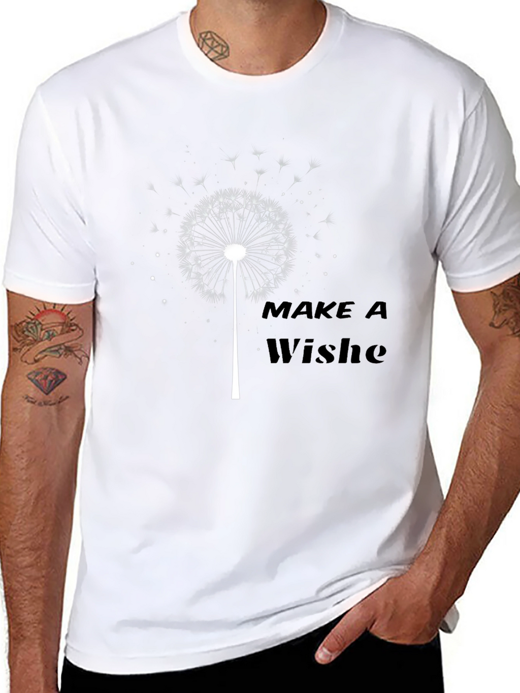 Make A Wish Dandelion Graphic Tee