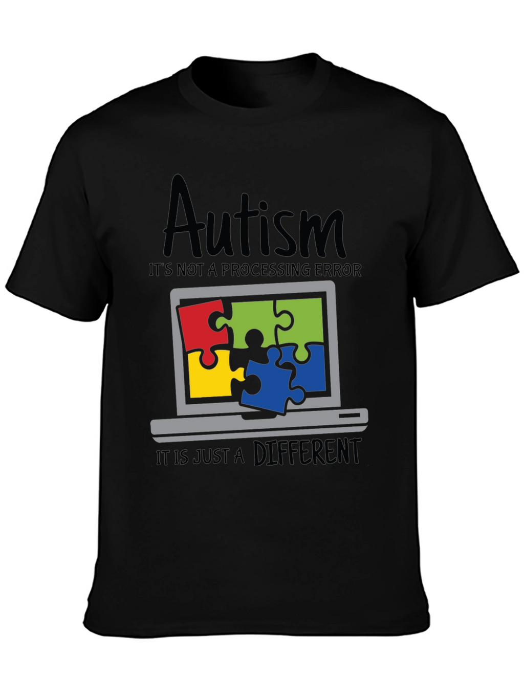 Autism Awareness T-Shirt - Not a Processing Error