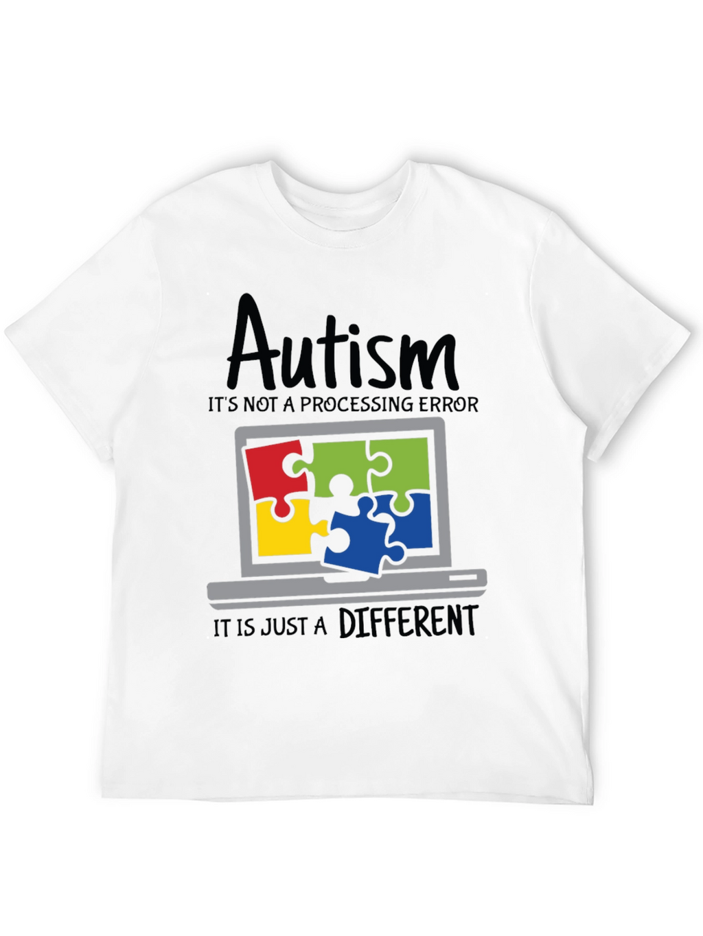 Autism Awareness T-Shirt - Not a Processing Error