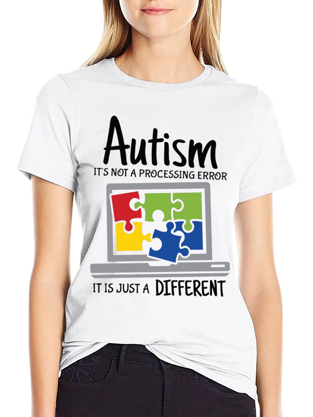 Autism Awareness T-Shirt - Not a Processing Error