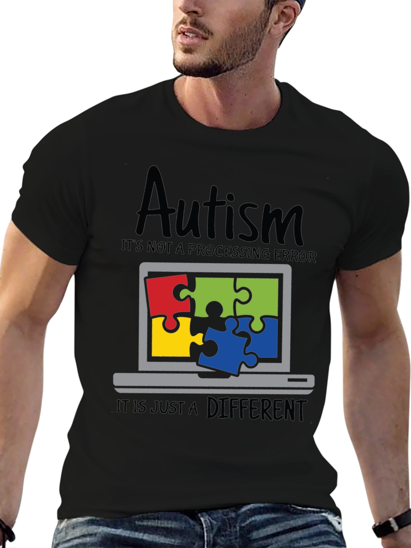 Autism Awareness T-Shirt - Not a Processing Error