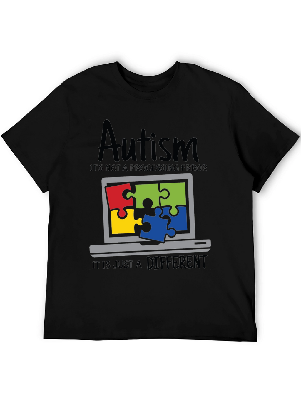 Autism Awareness T-Shirt - Not a Processing Error