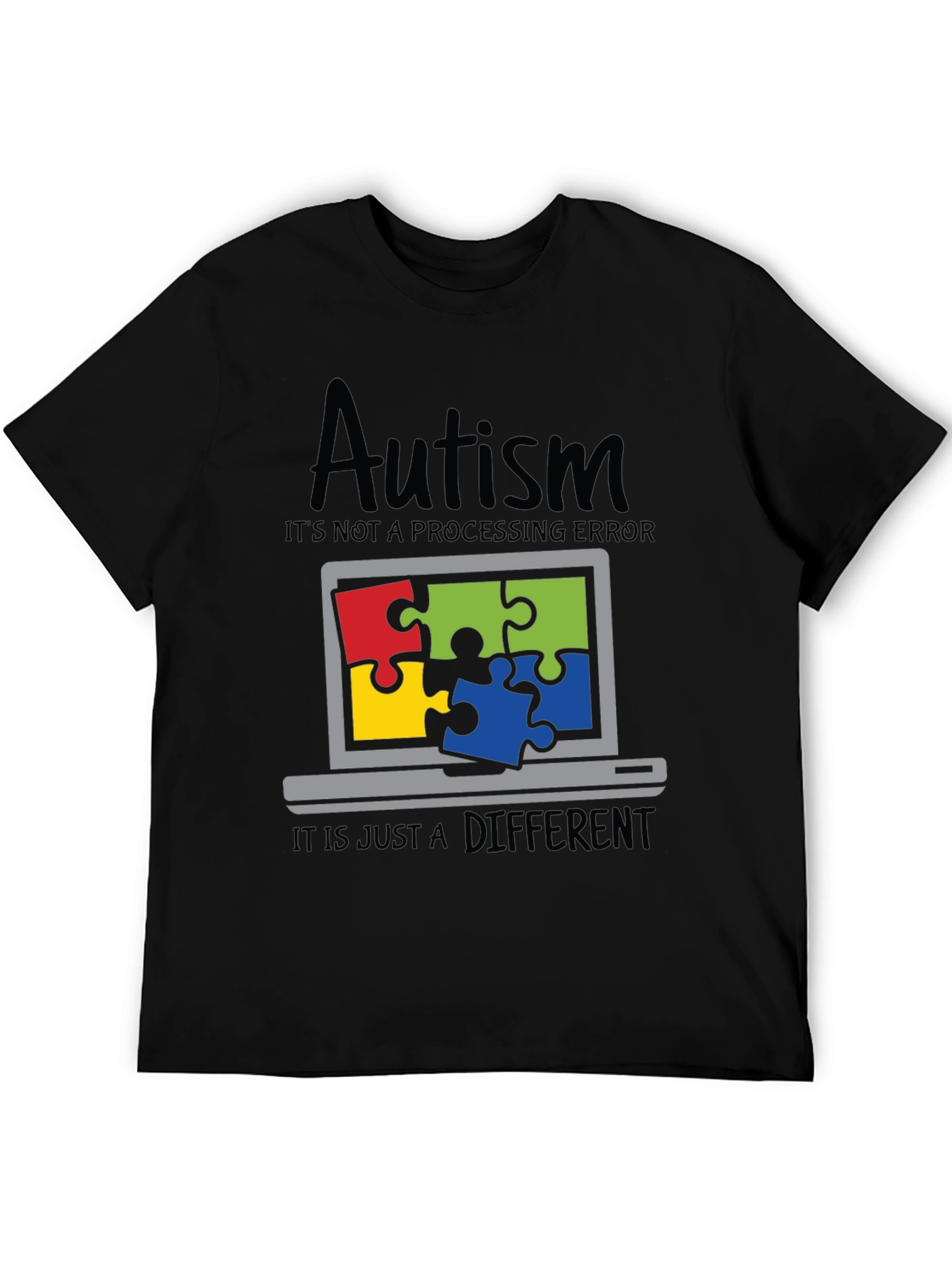 Autism Awareness T-Shirt - Not a Processing Error