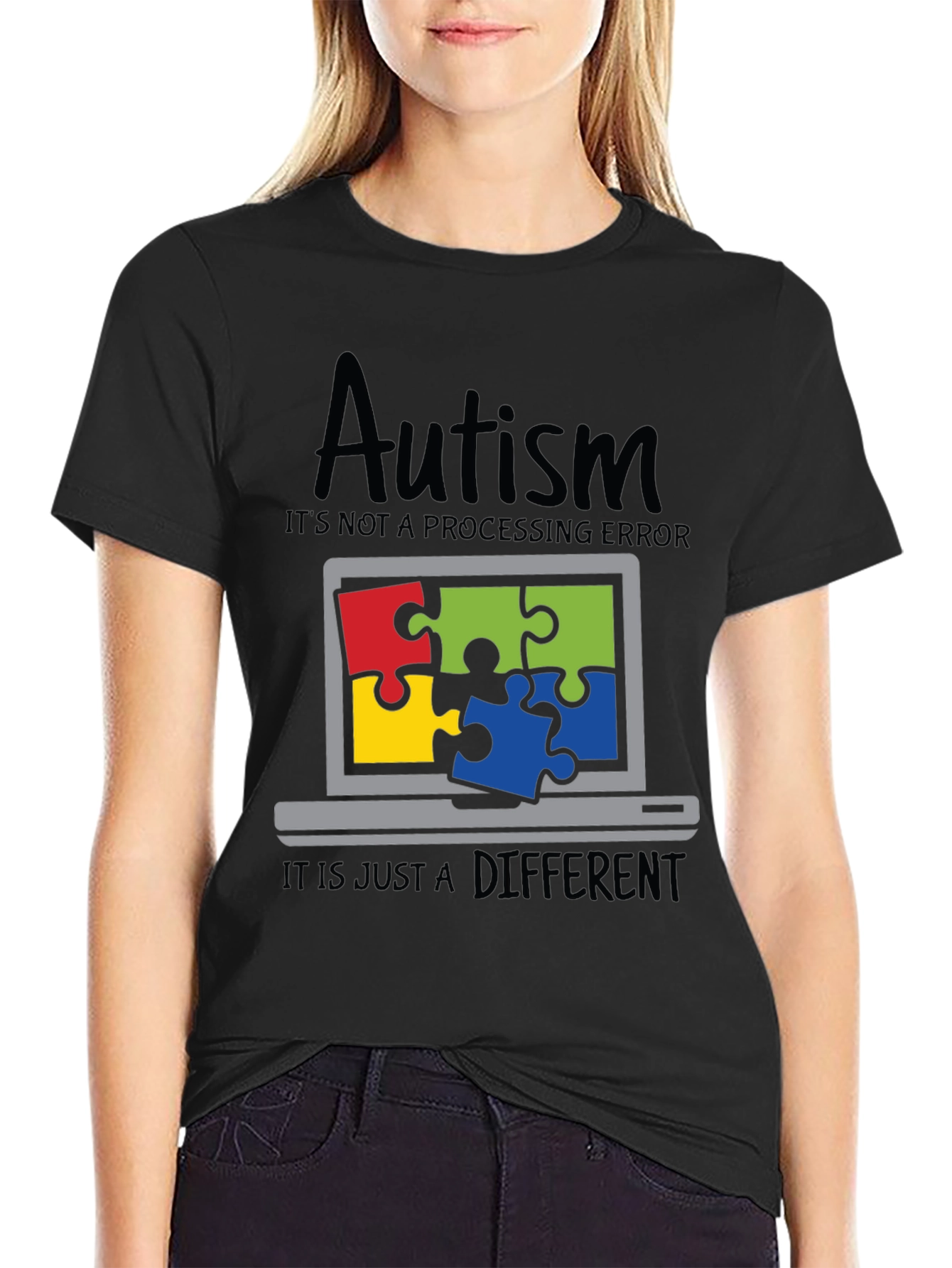 Autism Awareness T-Shirt - Not a Processing Error