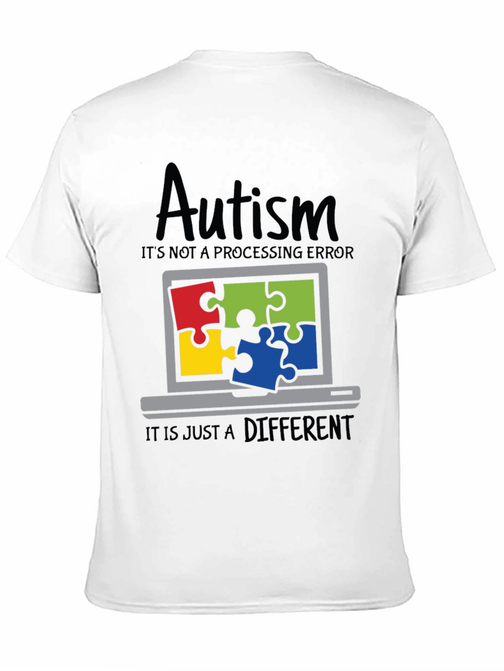 Autism Awareness T-Shirt - Not a Processing Error