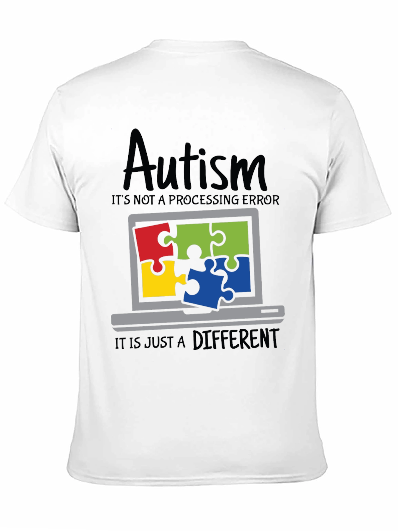 Autism Awareness T-Shirt - Not a Processing Error