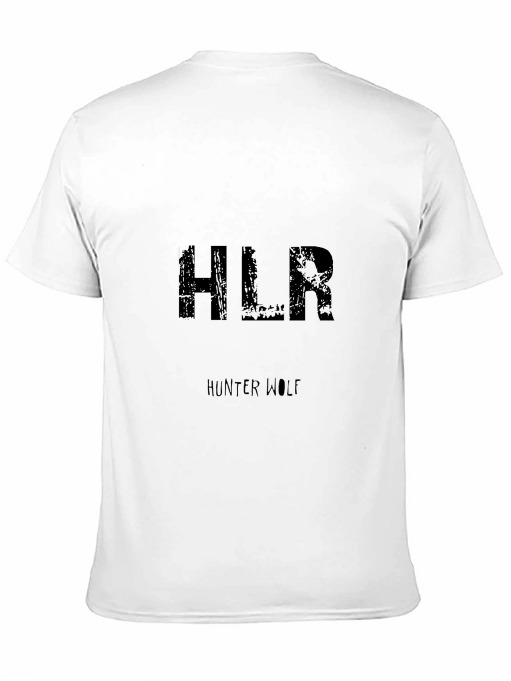 HLR Hunter Wolf Black Graphic T-Shirt