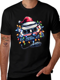 Retro Christmas Cassette Tape T-Shirt