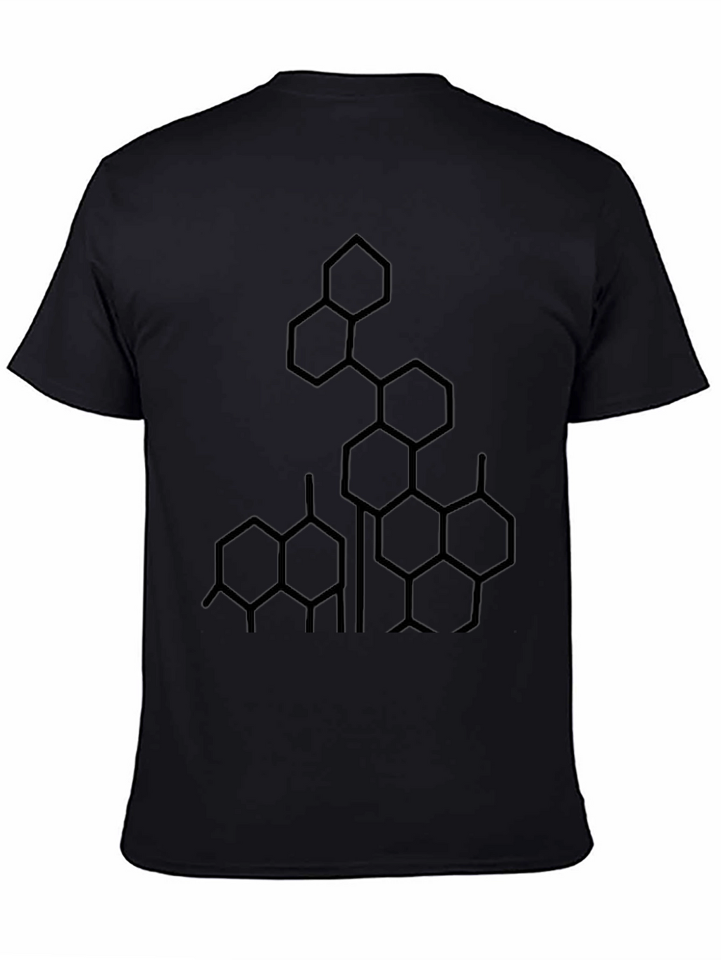 Geometric Graphic Tee - Modern Style