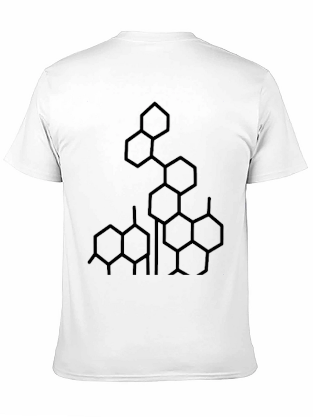 Geometric Graphic Tee - Modern Style
