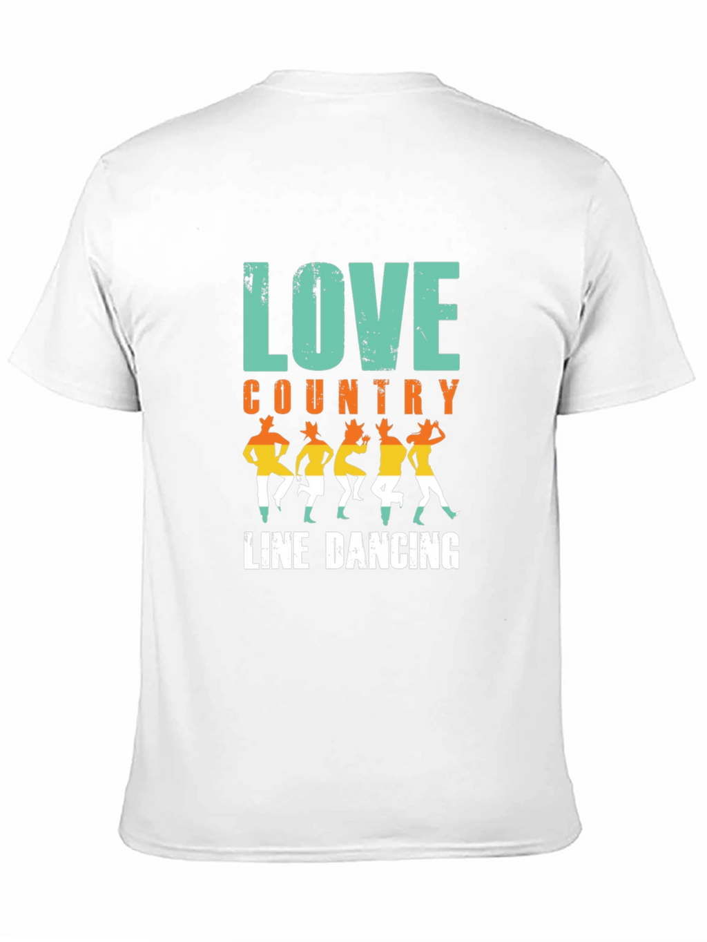Love Country Line Dancing Graphic T-Shirt