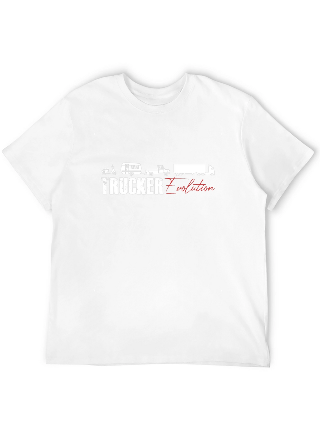 Trucker Evolution Black T-Shirt