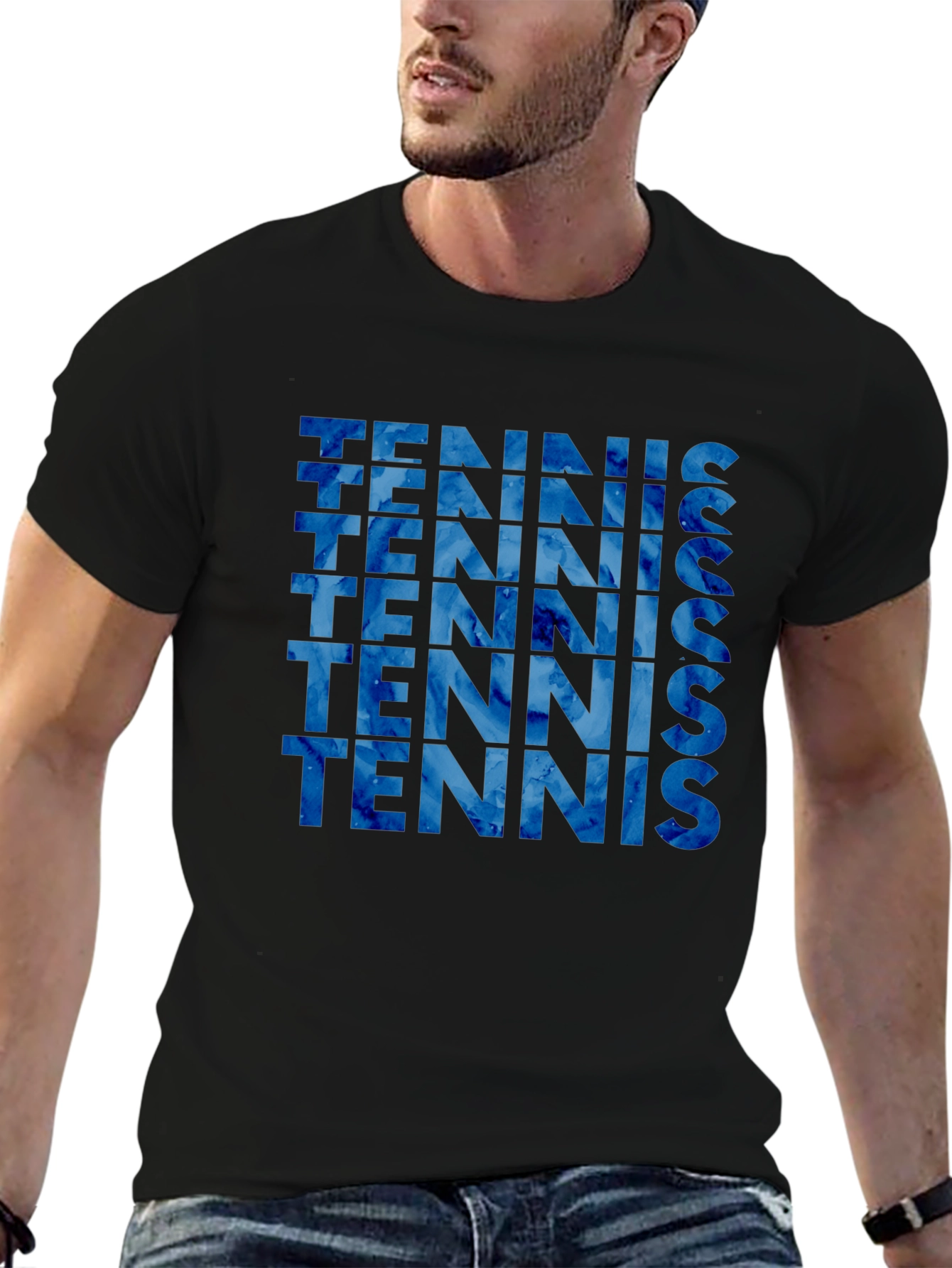 Tennis Word Art Tee