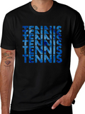 Tennis Word Art Tee