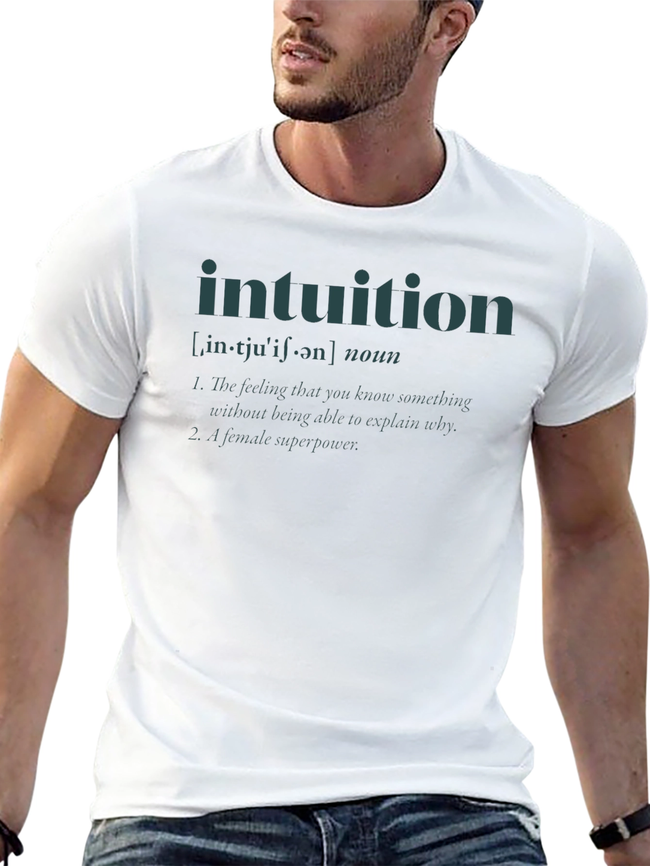 Intuition Definition Black T-Shirt