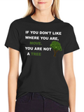 Move You Are Not A Tree T-Shirt