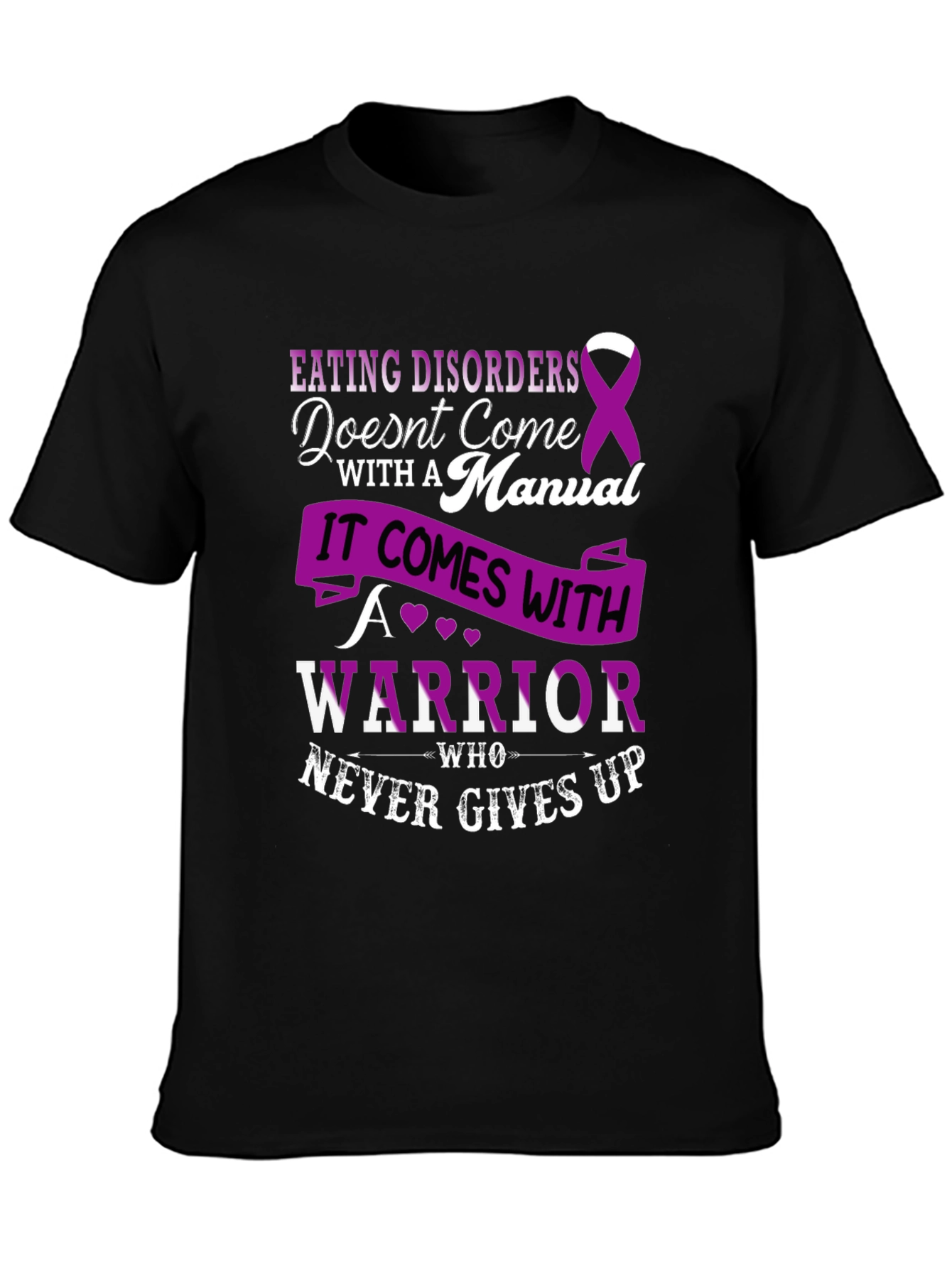 Eating Disorder Awareness Warrior T-Shirt