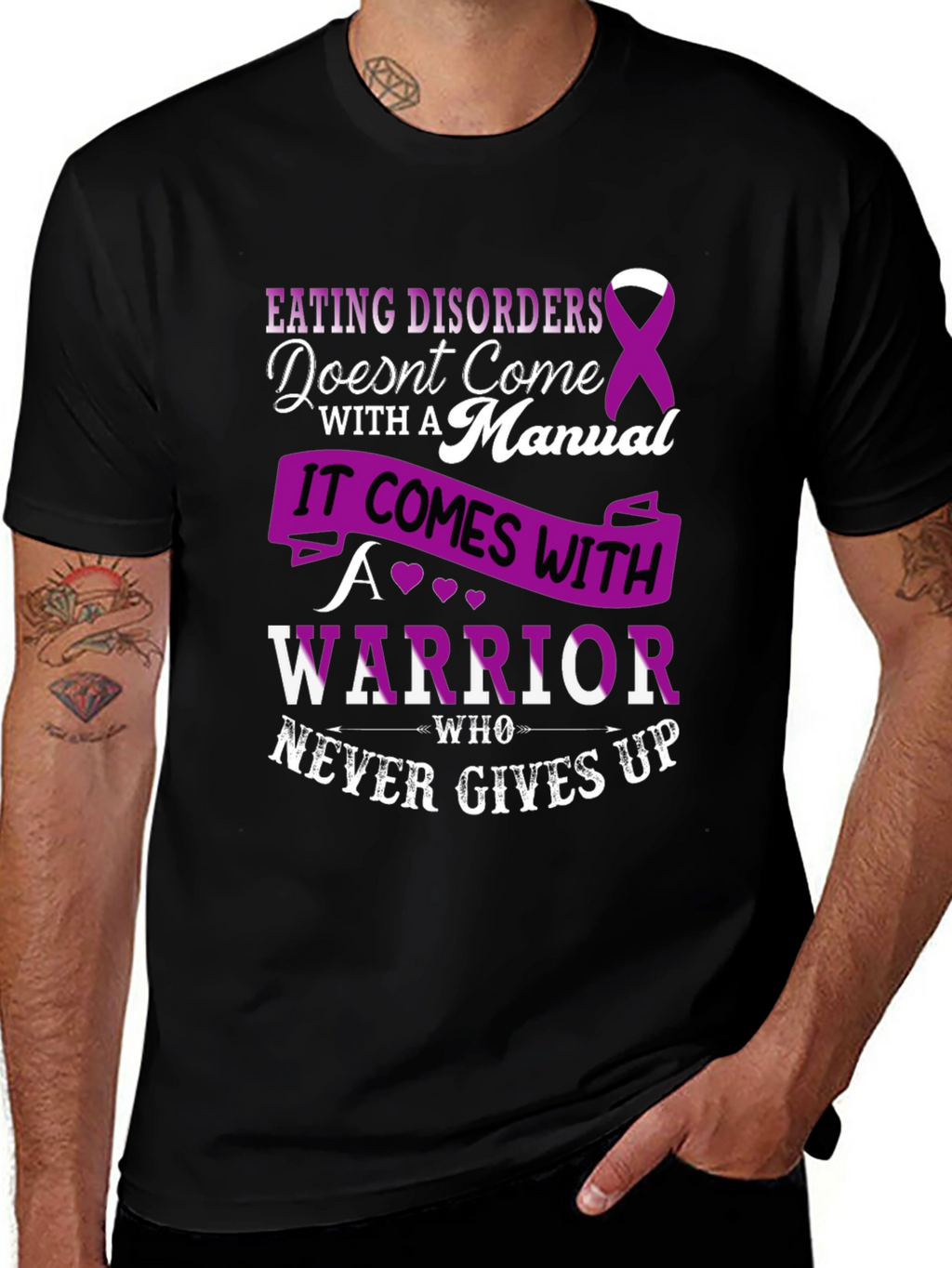 Eating Disorder Awareness Warrior T-Shirt