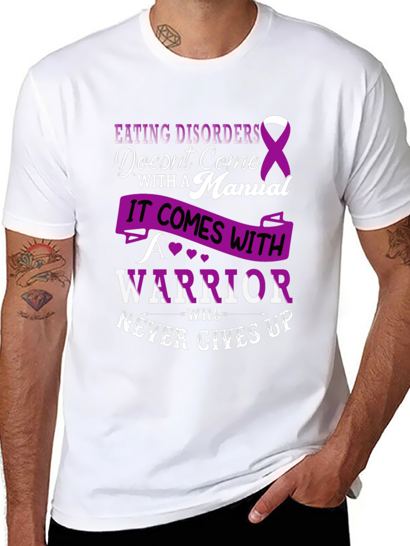 Eating Disorder Awareness Warrior T-Shirt