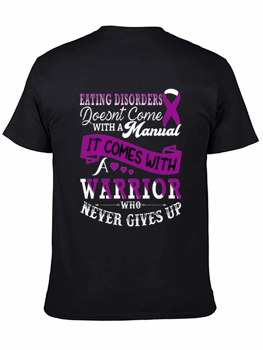 Eating Disorder Awareness Warrior T-Shirt