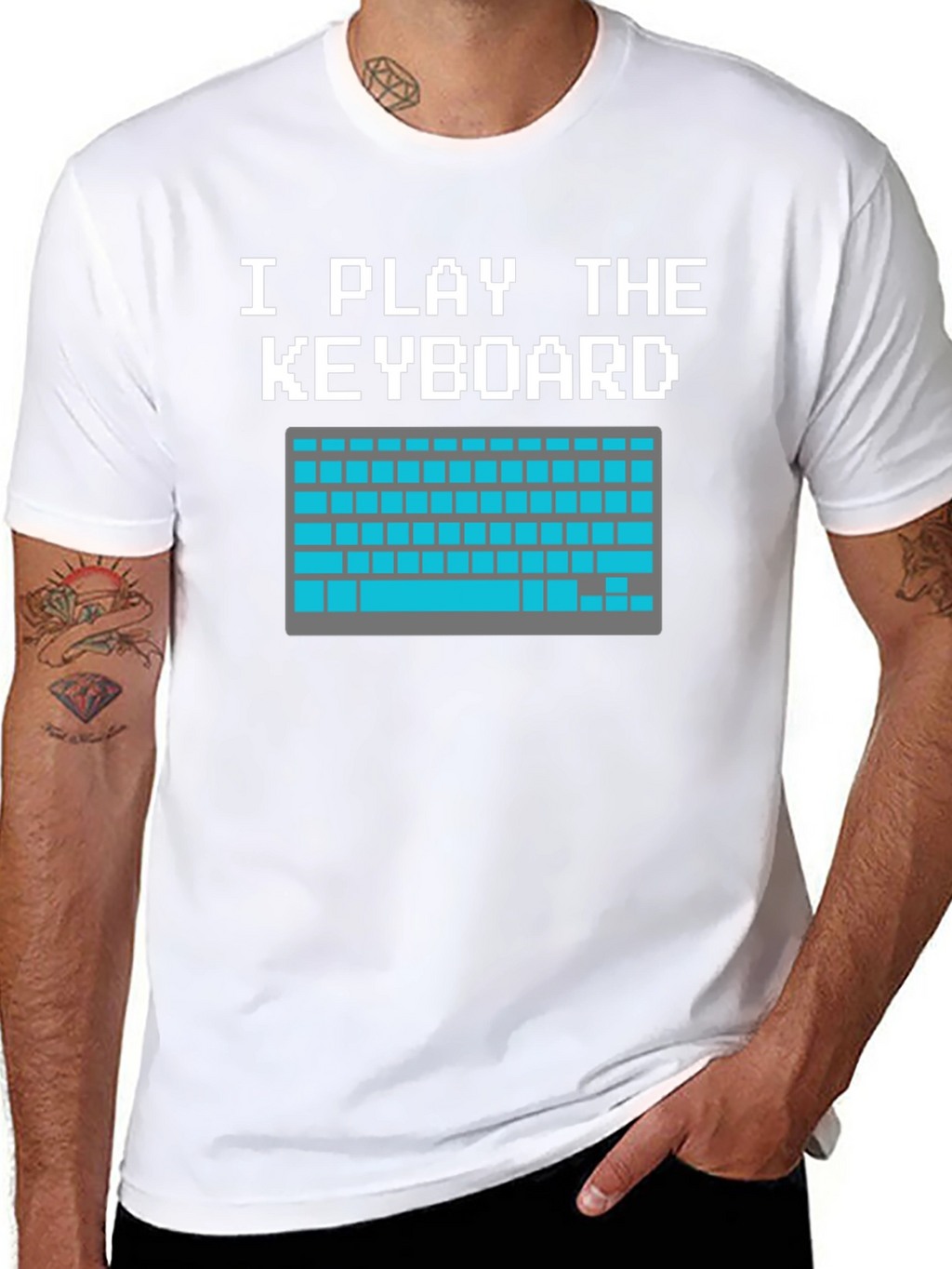 I Play The Keyboard Funny T-Shirt