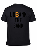 Unbank the Bank Bitcoin T-Shirt