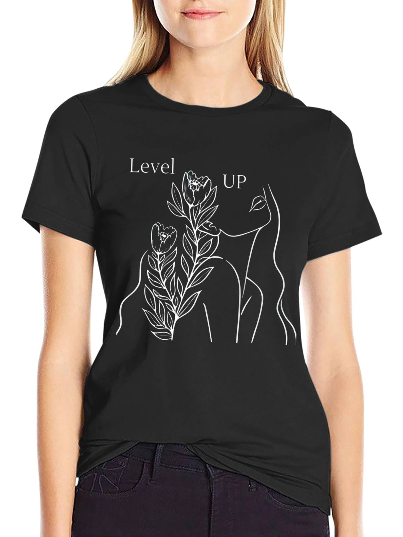 Level Up Graphic Tee - Stylish & Unique