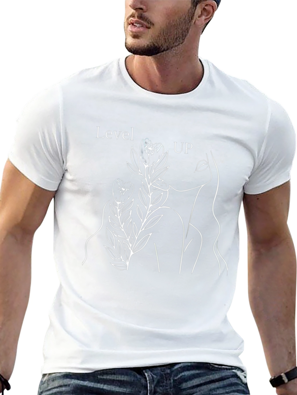 Level Up Graphic Tee - Stylish & Unique