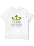 Organic Carrot Farmers T-Shirt - Black