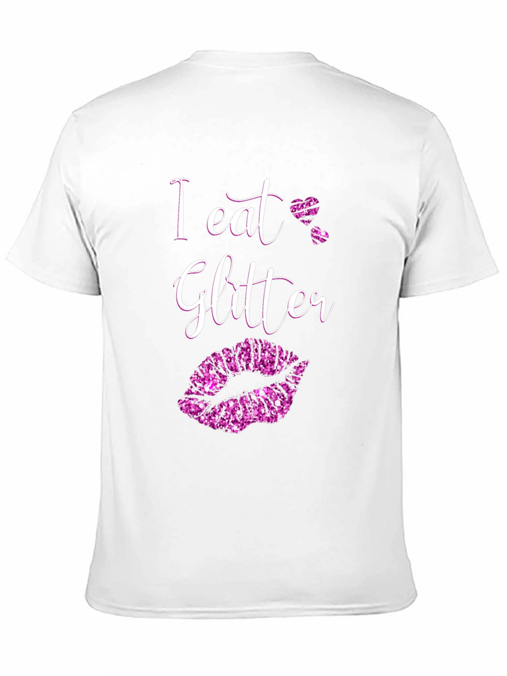 I Eat Glitter Black T-Shirt
