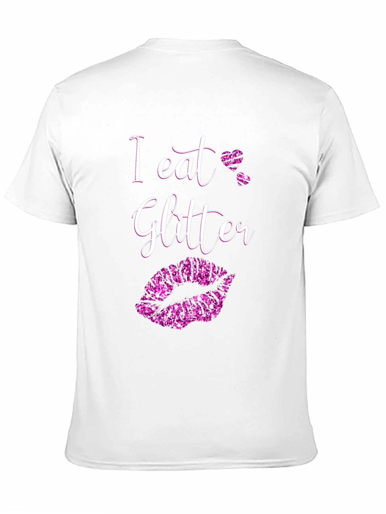 I Eat Glitter Black T-Shirt