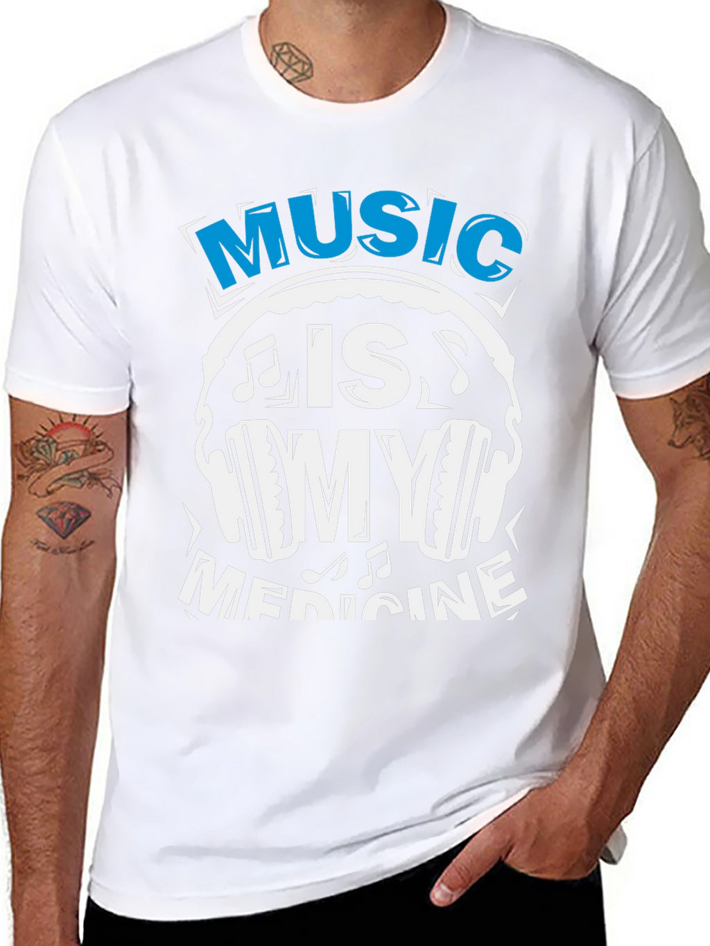 Music is My Medicine Graphic Tee