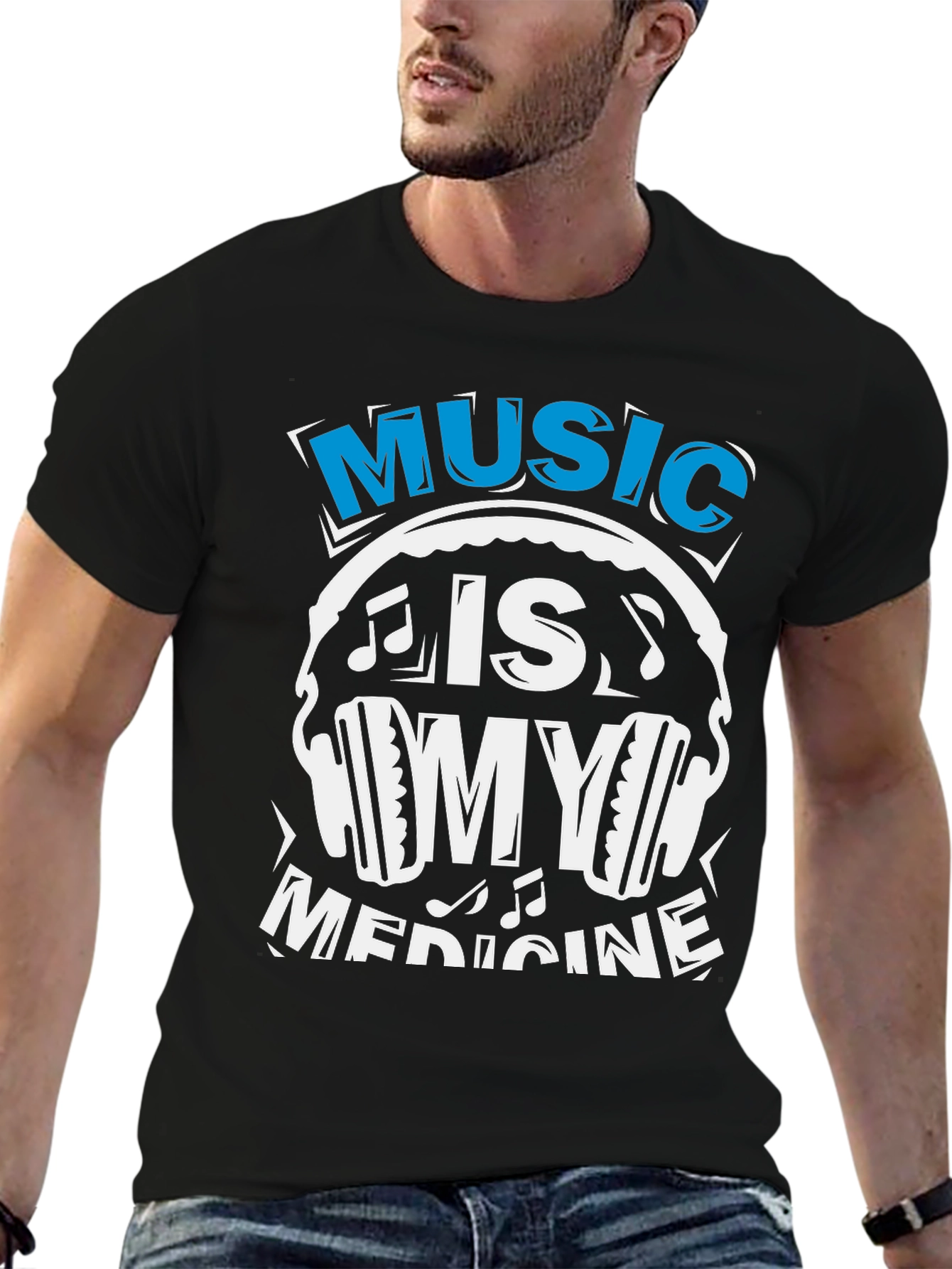 Music is My Medicine Graphic Tee