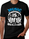Music is My Medicine Graphic Tee