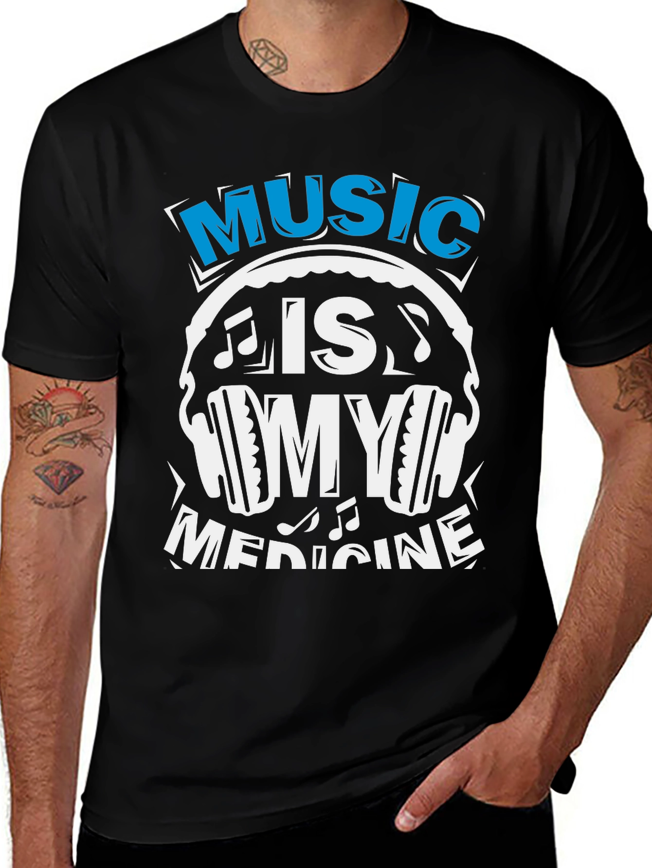 Music is My Medicine Graphic Tee