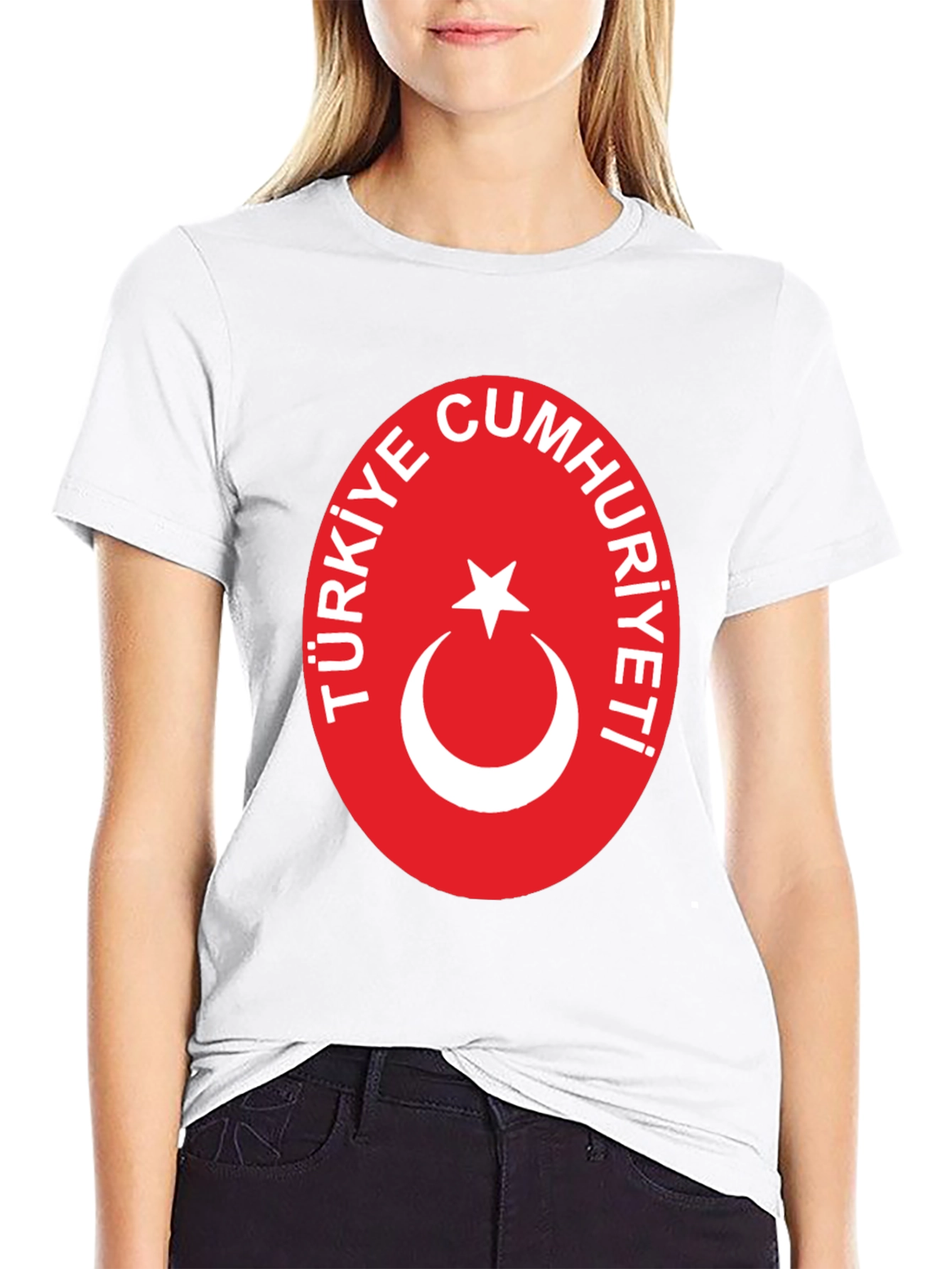 Türkiye Flag Black T-Shirt