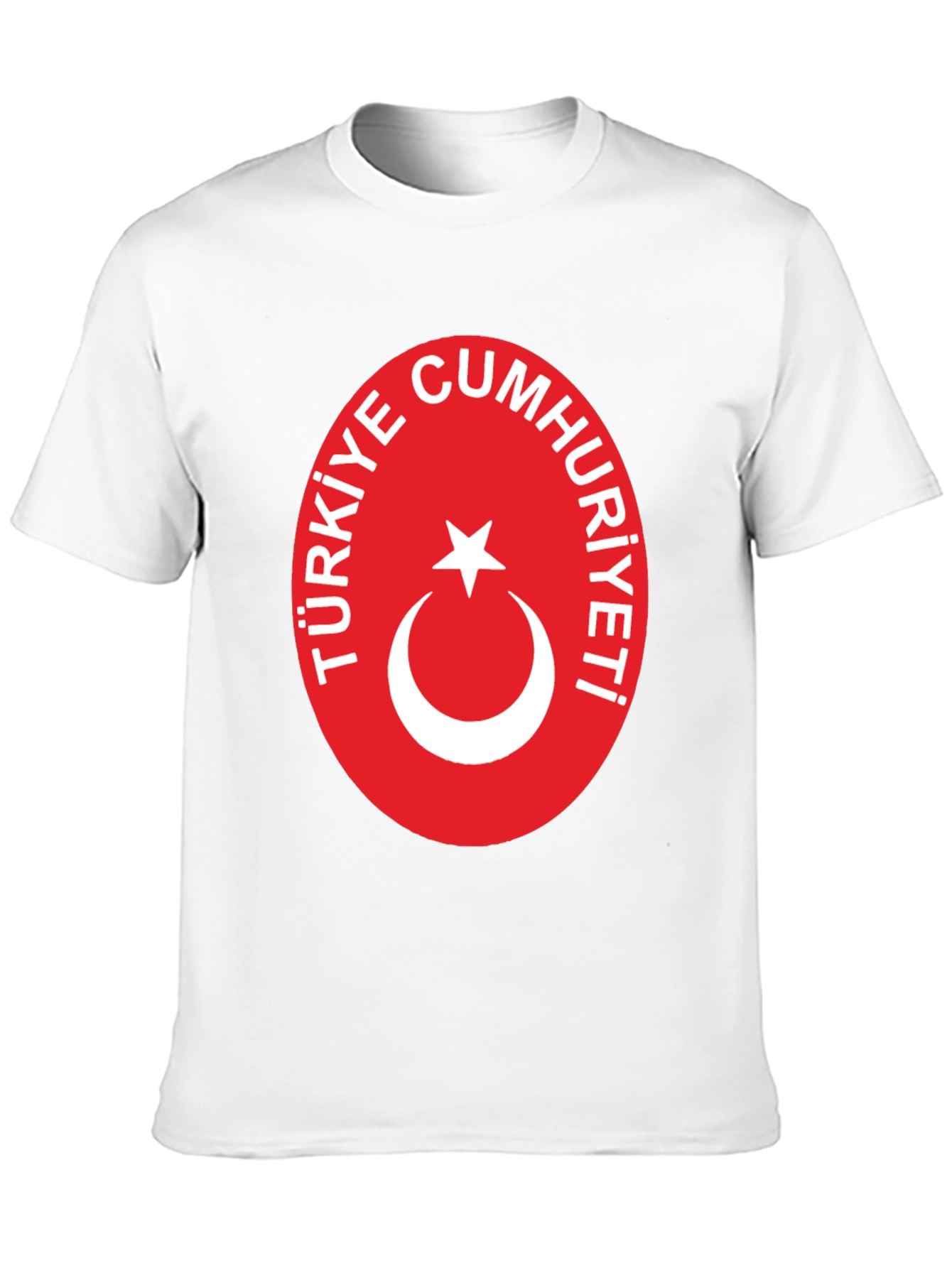 Türkiye Flag Black T-Shirt