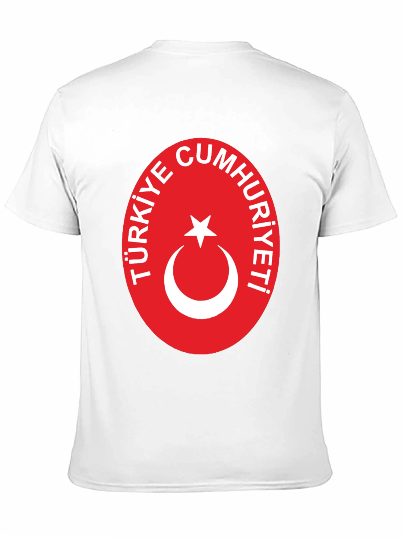 Türkiye Flag Black T-Shirt
