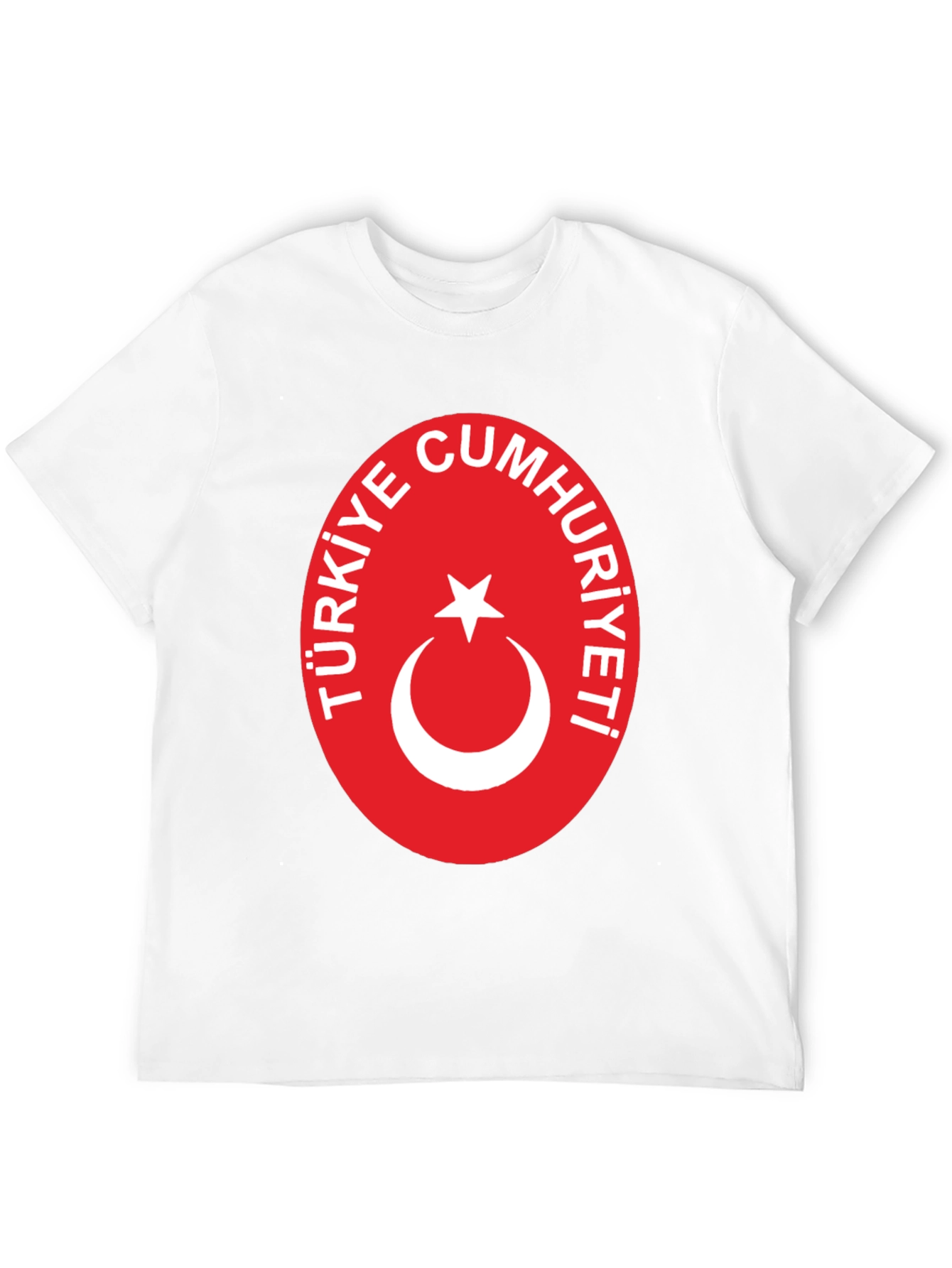 Türkiye Flag Black T-Shirt