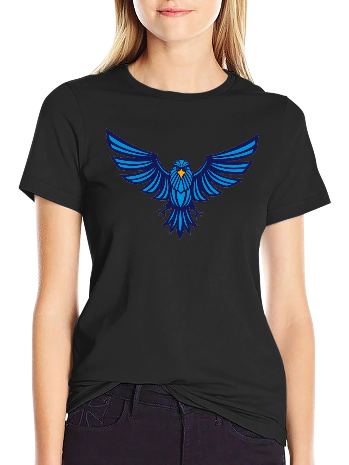 Blue Eagle Graphic T-Shirt - Stylish Mens Tee