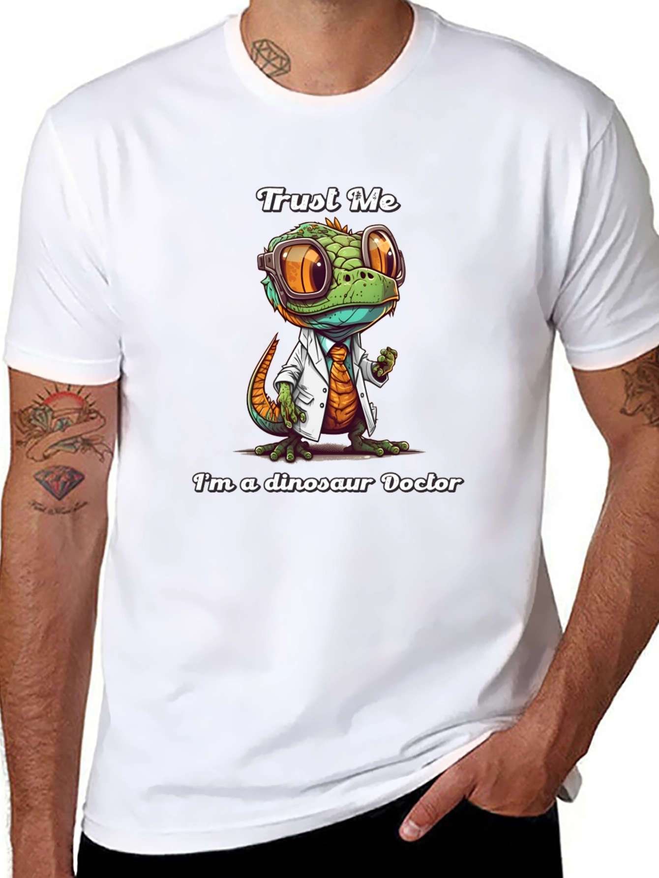 Trust Me Dinosaur Doctor Novelty T-Shirt