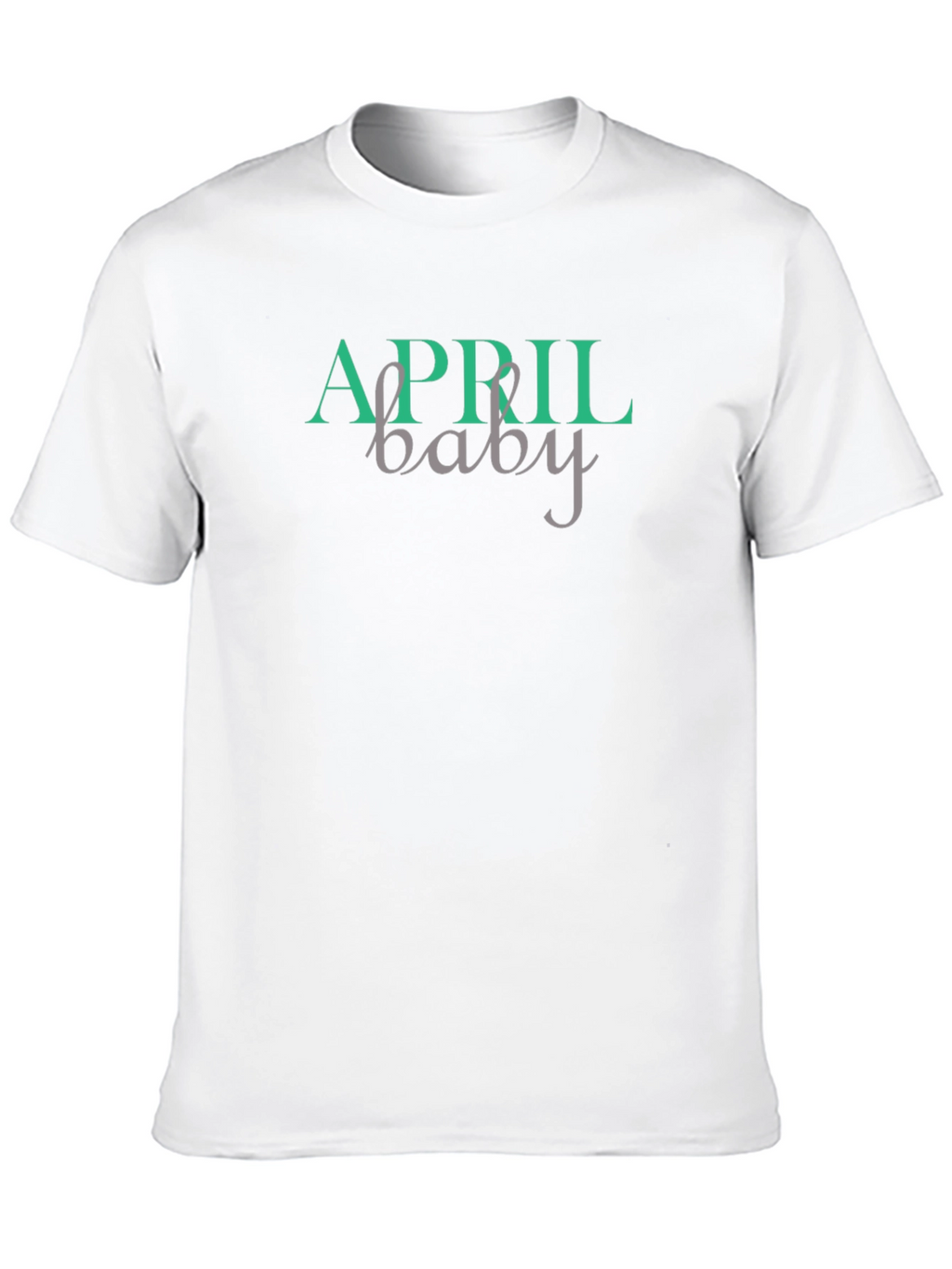 April Baby Black T-Shirt