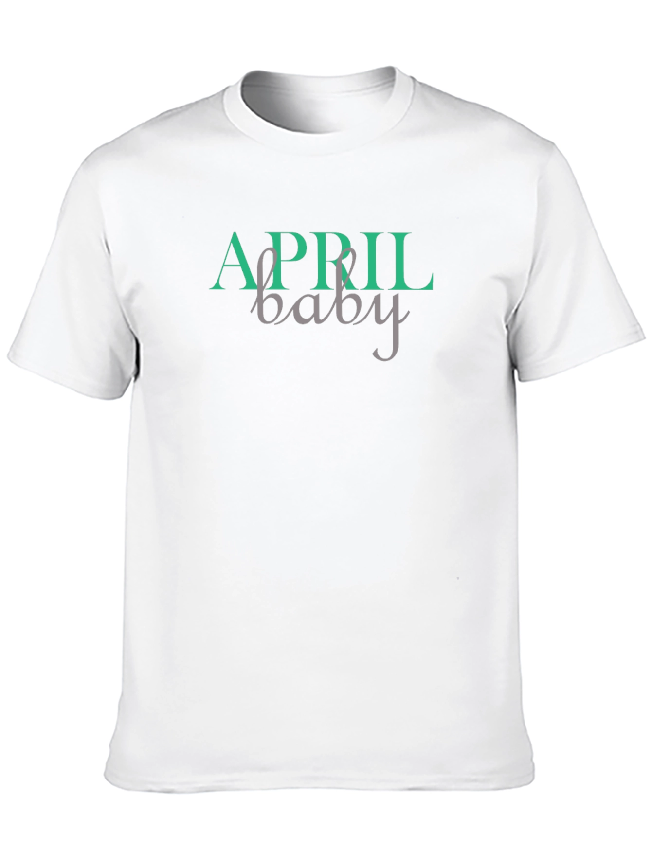 April Baby Black T-Shirt