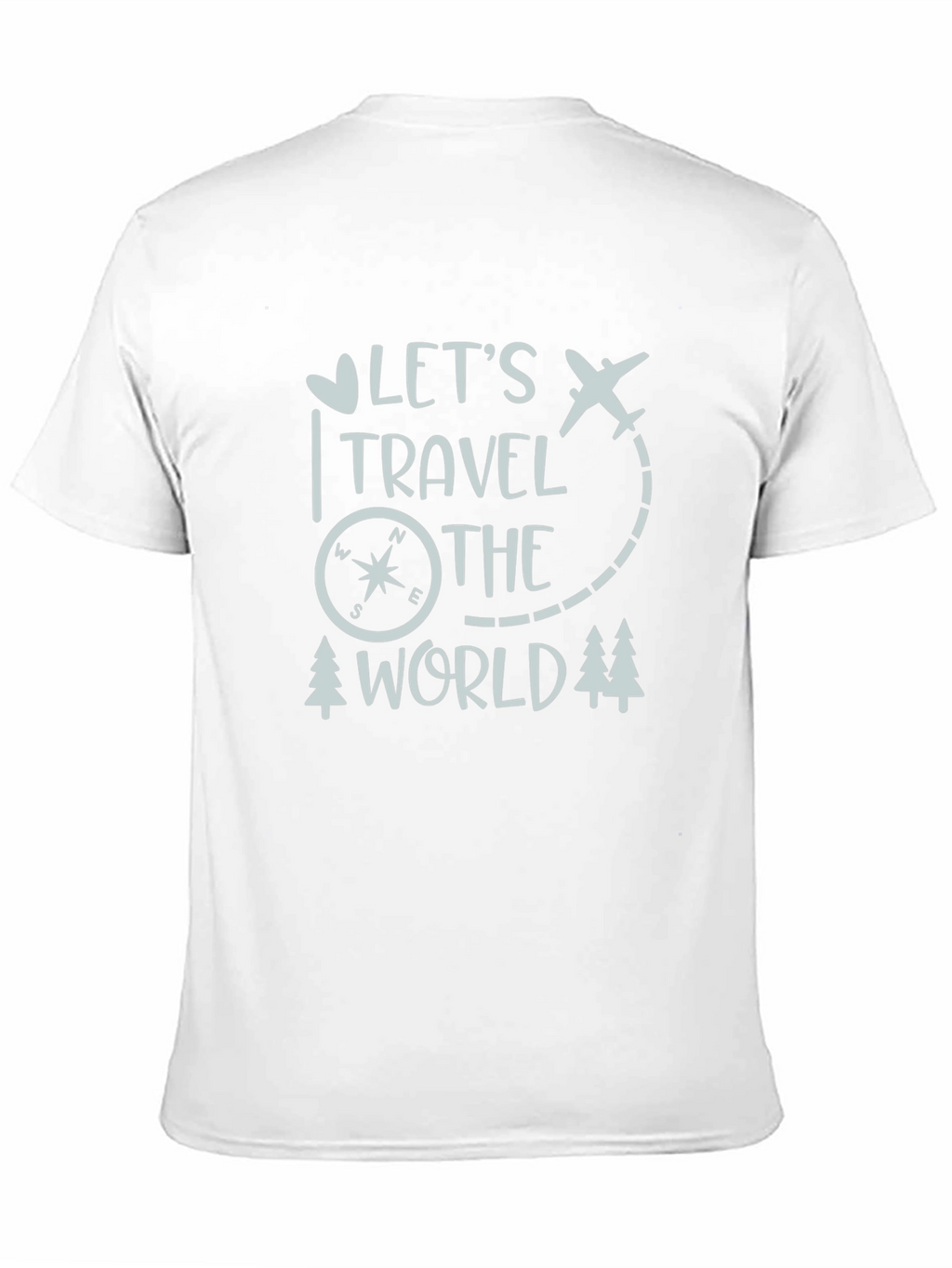 Lets Travel the World Graphic T-Shirt