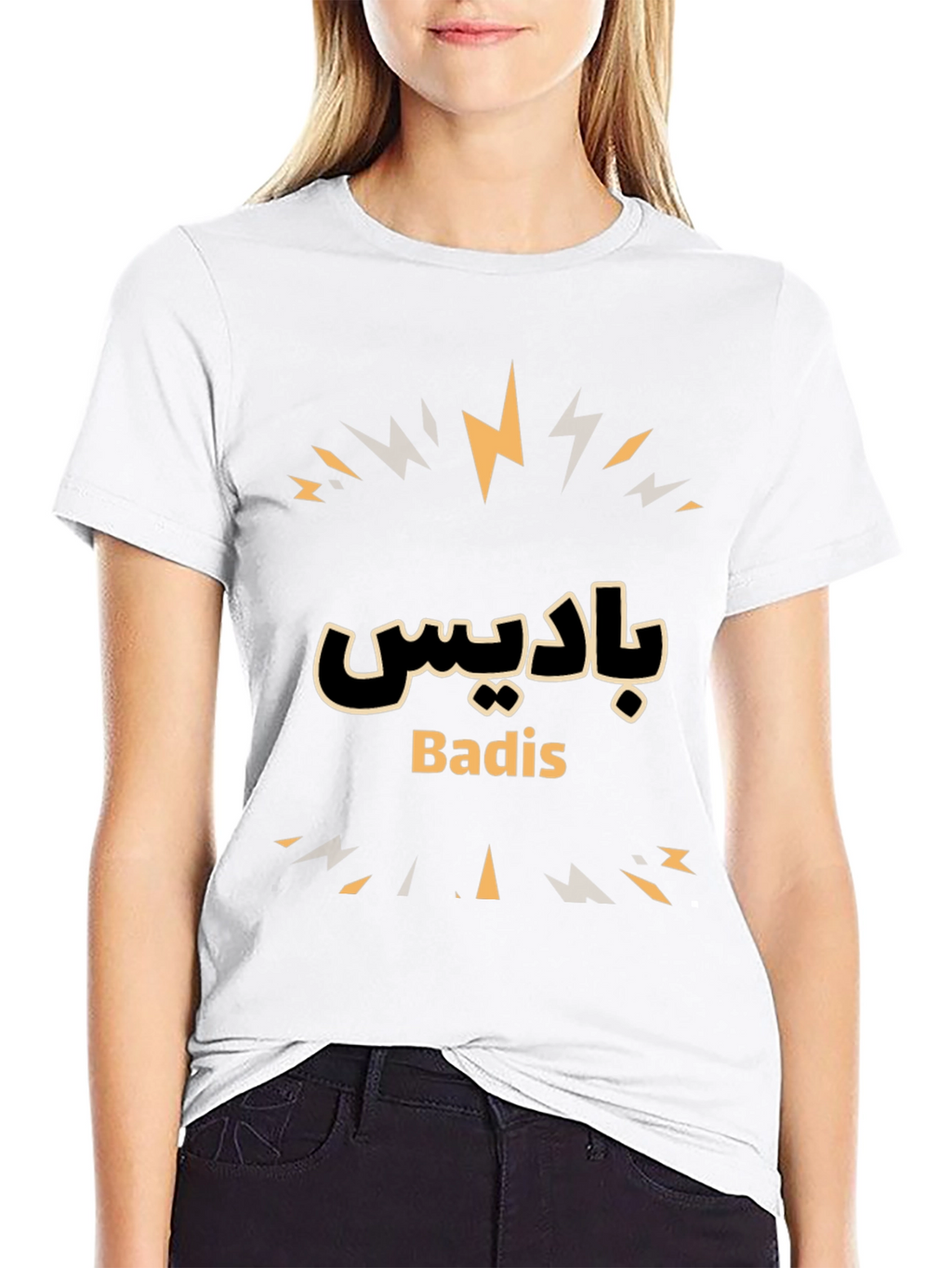Badis Graphic Tee - Stylish Black Cotton T-Shirt