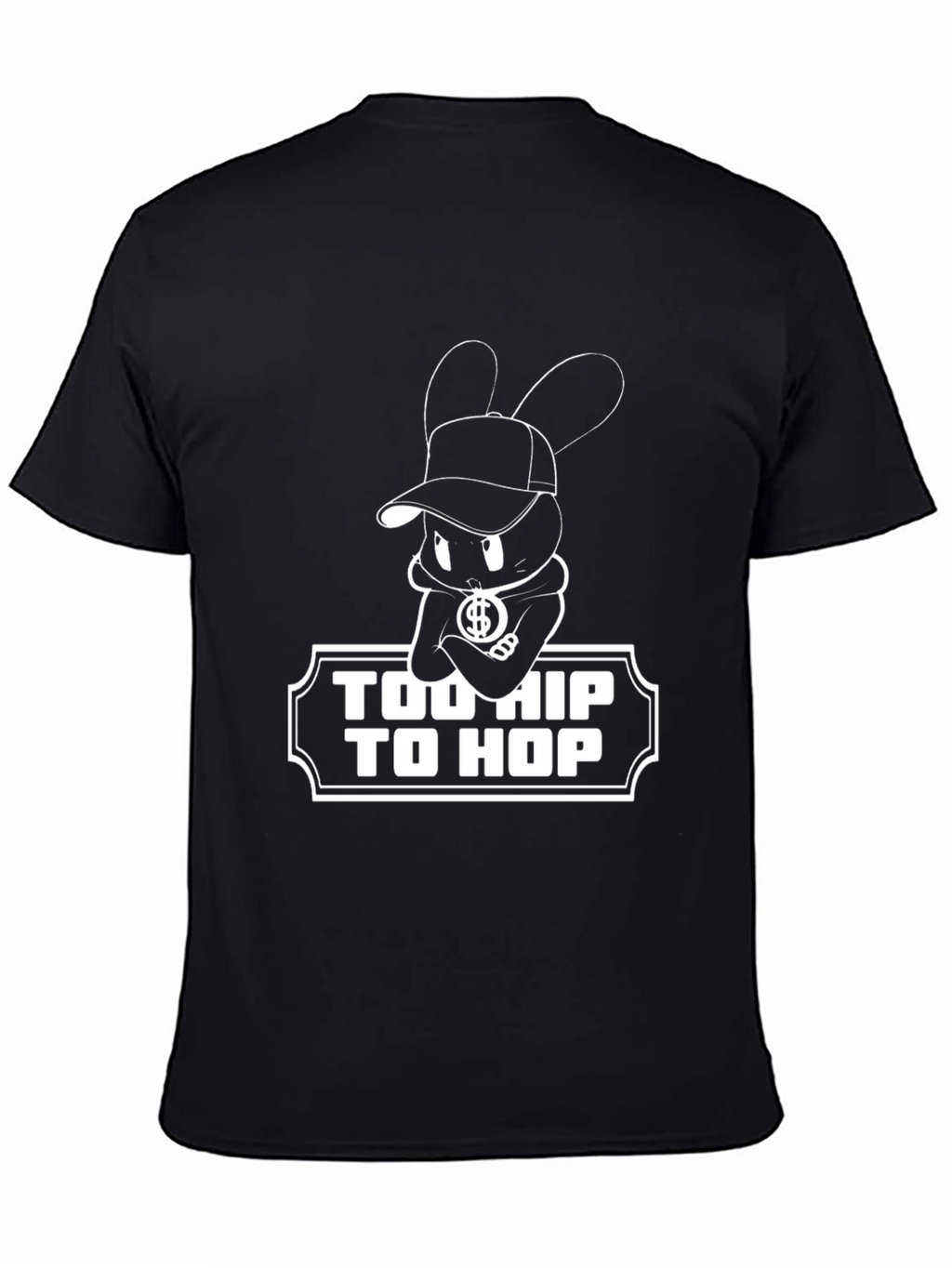 Too Hip To Hop Black Graphic Tee